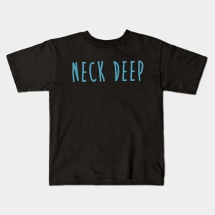 Cyann Neck Deep Kids T-Shirt